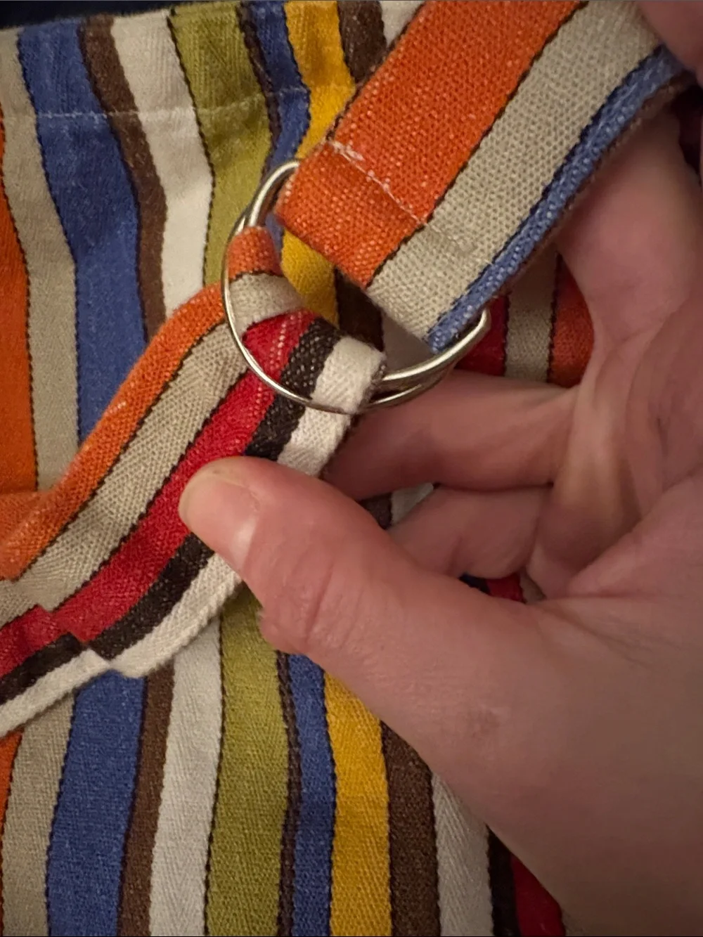 Crate&Barrel “Vibrant Stripe” Apron